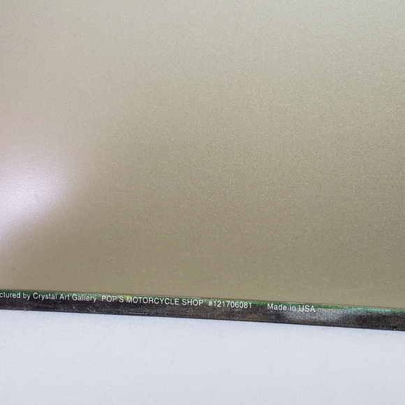 Pop's Indian Sales & Service Vintage 1998 Motorcycle Metal Tin Sign Retro - Picture 8 of 8